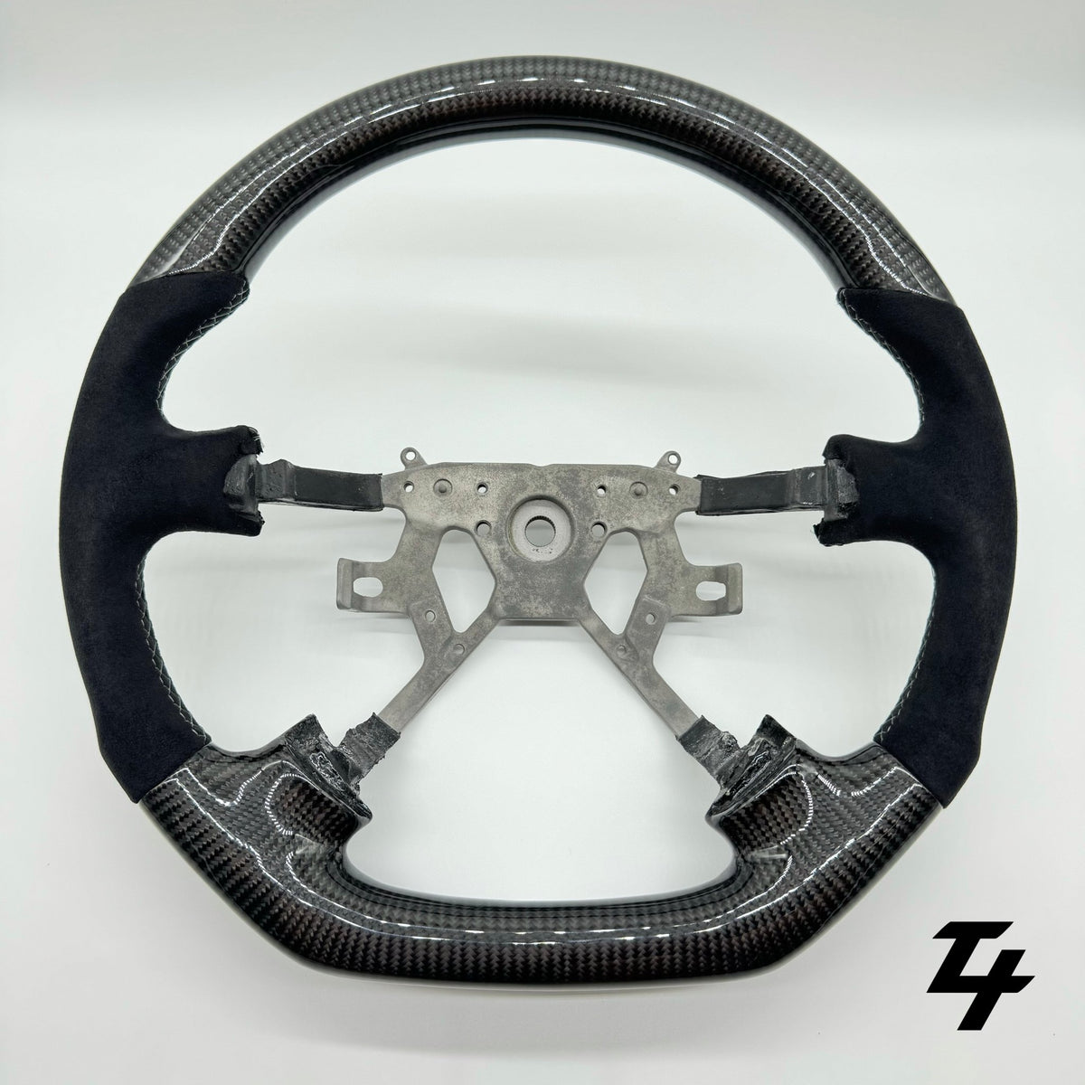 Nissan Gu Patrol Y61 Premium Steering Wheel - GENUINE Alcantara - Tech4tourers