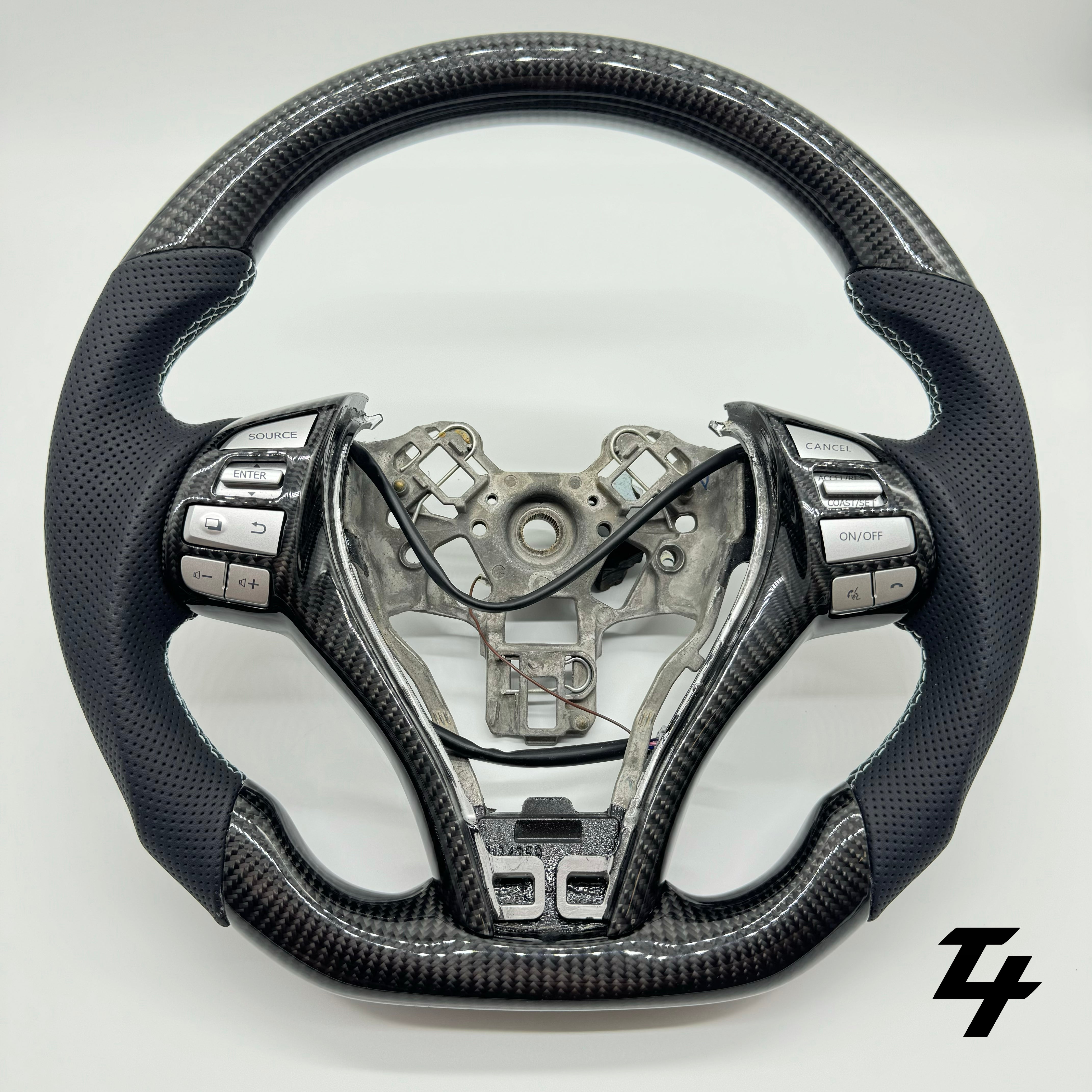 carbon fiber Nissan Navara Np300 Steering wheel