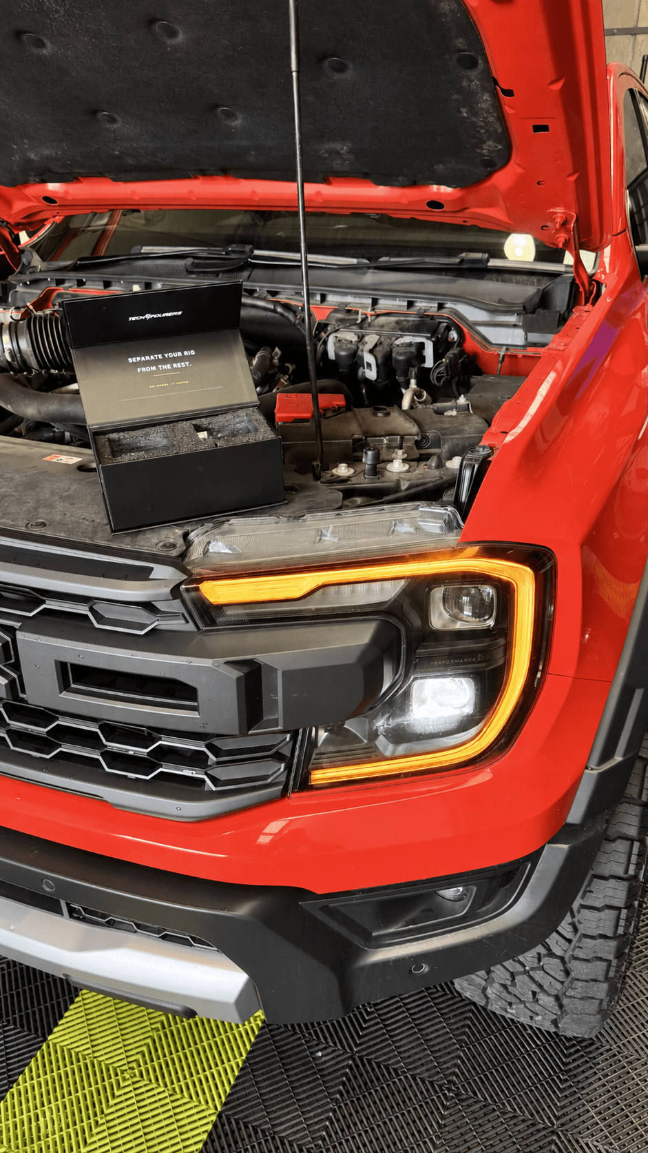 Ford Ranger Raptor (2022–On) Headlight Amber DRL Module - Tech4tourers