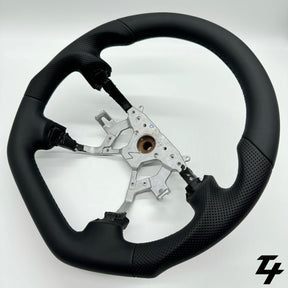 NISSAN PATROL GU Y61 PREMIUM STEERING WHEEL - FULL GENUINE LEATHER