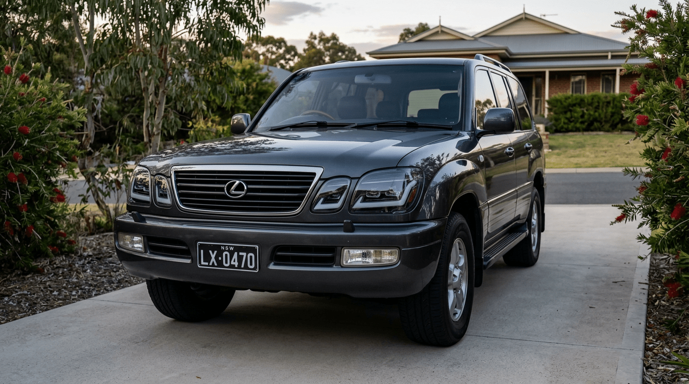 Premium Projector Headlights Suitable For Use With Lexus LX470 - Tech4tourers