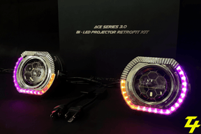 DIY PROJECTOR RETROFIT KIT - Hawk Eye 3.0" - Tech4tourers