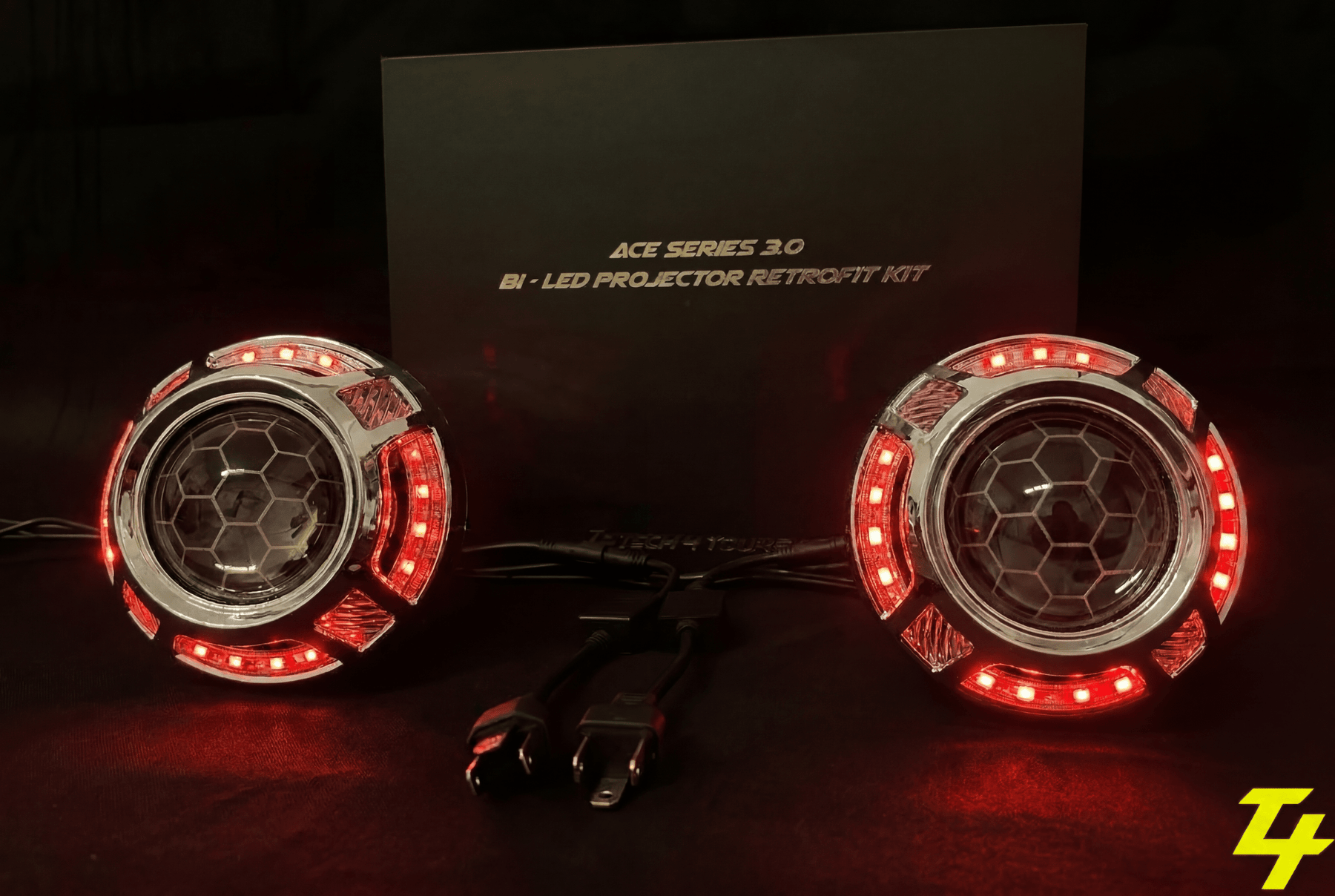 DIY Projector Retrofit Kit - Panamera T4T3 - Tech4tourers