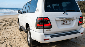 LED Tail Lights suitable for use with Toyota LandCruiser 100/105 Series 1998 - 2007 - Tech4tourers