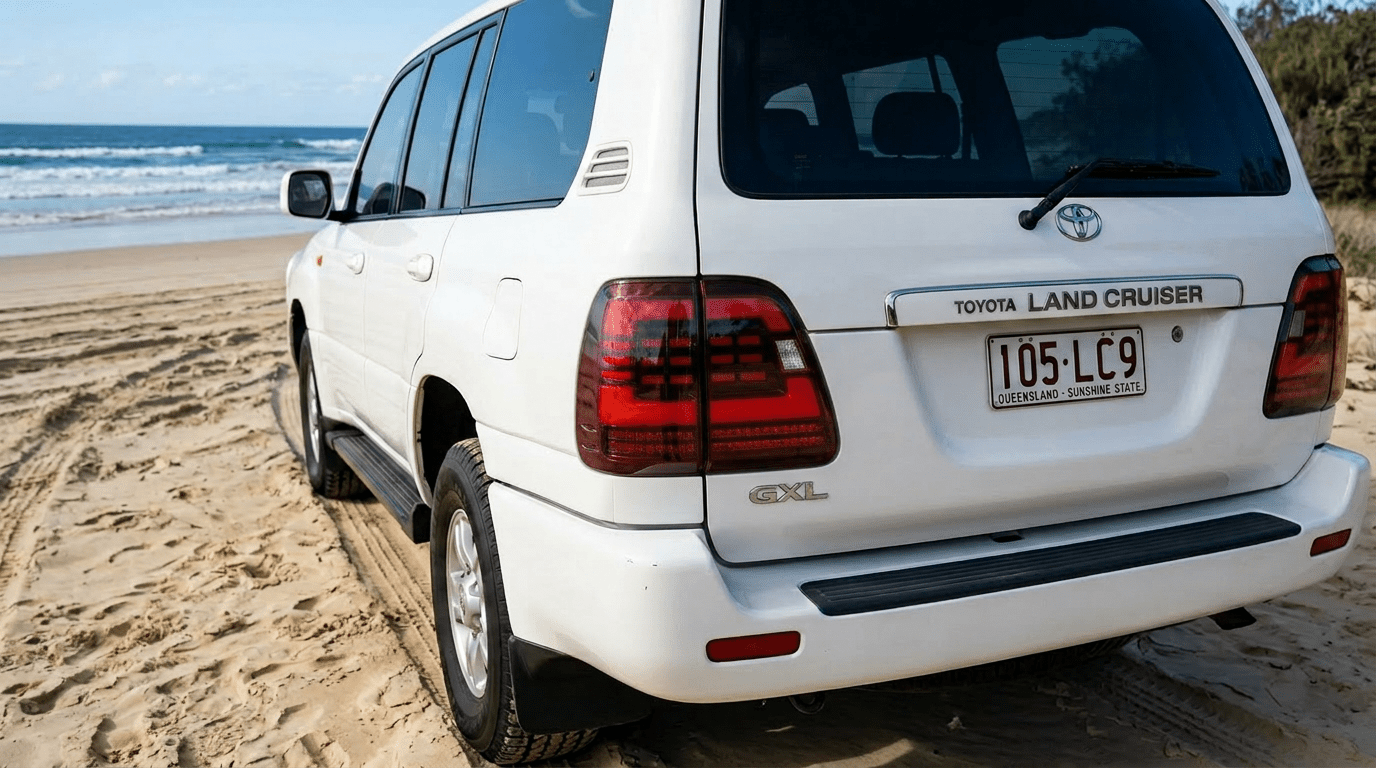 LED Tail Lights suitable for use with Toyota LandCruiser 100/105 Series 1998 - 2007 - Tech4tourers