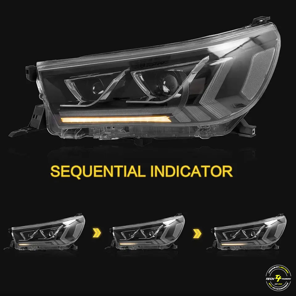 Toyota Hilux N80 Bi-LED Projector headlights 2015-2020