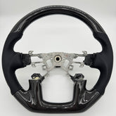 Nissan Patrol Y62 2012-2018 Steering Wheel - Carbon Fiber & Perforated leather *Clearance*