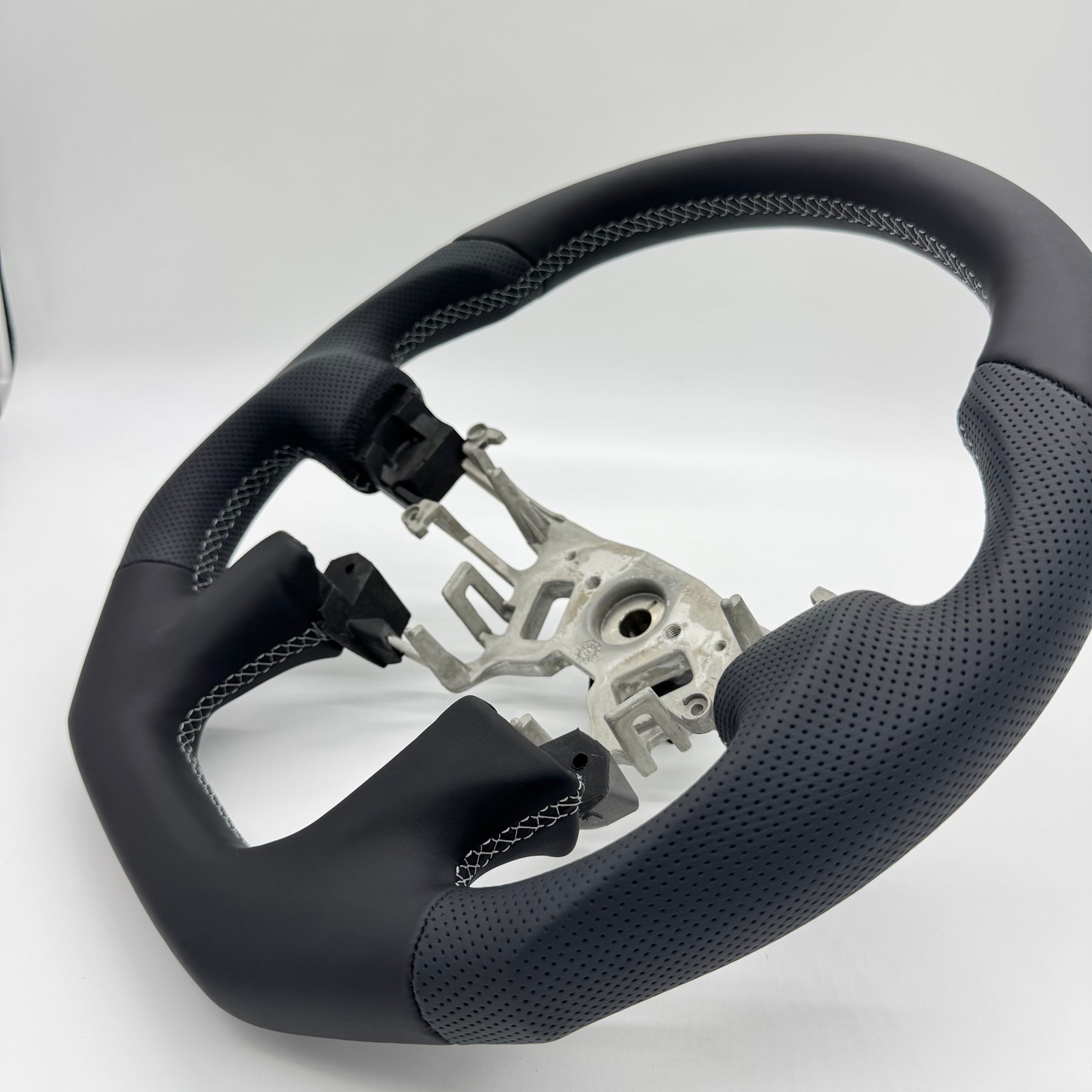 Nissan Patrol Y62 2012-2024 Premium Steering Wheel - ALL Leather