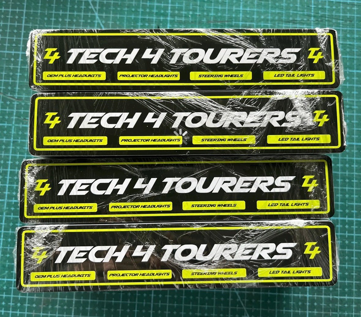 Sticker - Rectangle Tech4Tourers - Tech4tourers