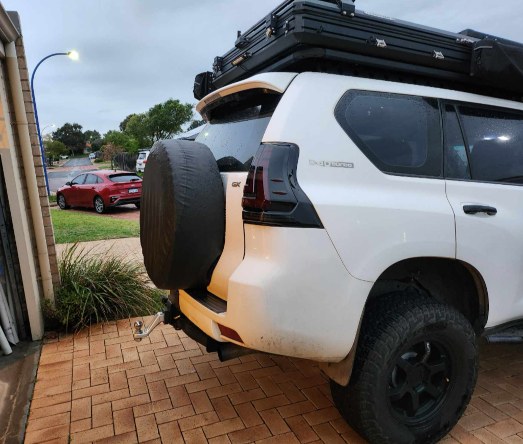 Toyota Prado 150 Series LED Tail Lights - Side view 