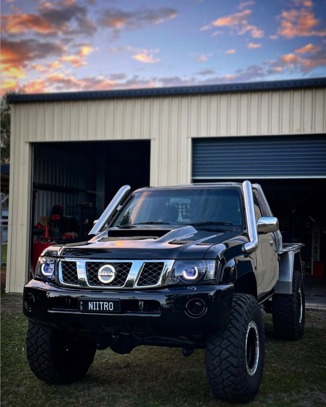 Nissan Patrol Gu S4 Projector/Custom Headlights - Tech4tourers