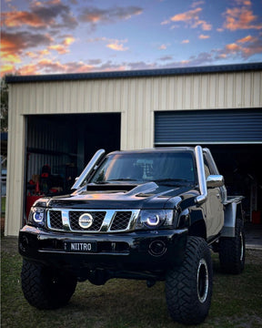 Nissan Patrol Gu S4 Projector/Custom Headlights