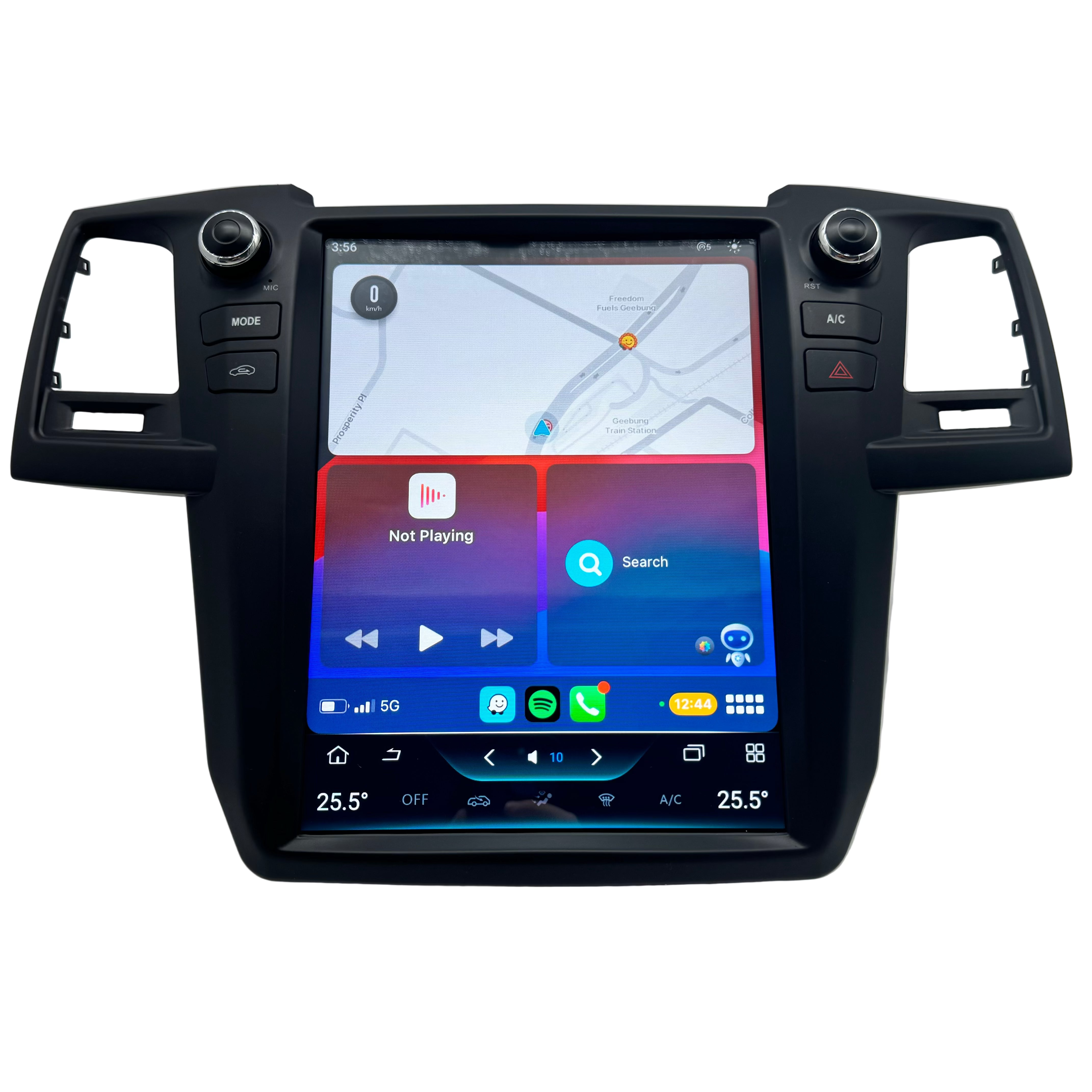 Apple CarPlay & Android Auto touchscreen head unit for Toyota Hilux N70 SR5