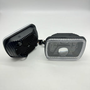 Chasing RGBW 5x7 Inch Bi-LED Headlights