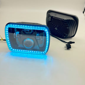 Chasing RGBW 5x7 Inch Bi-LED Headlights