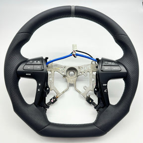 Premium Steering wheel Leather + Centre Stripe suitable for use with Toyota Hilux N70 2011-2015