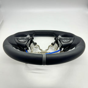 Premium Steering wheel Leather + Centre Stripe suitable for use with Toyota Hilux N70 2011-2015