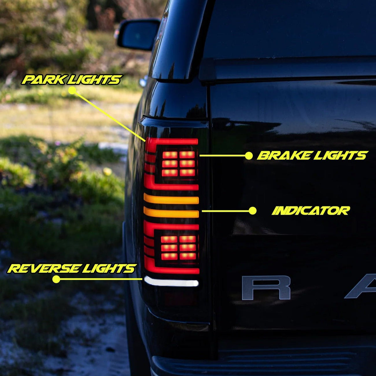 Ford Ranger 2012 - 2022 LED Tail Lights - Tech4tourers