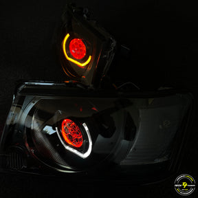 Nissan Gu Patrol Custom Headlights 