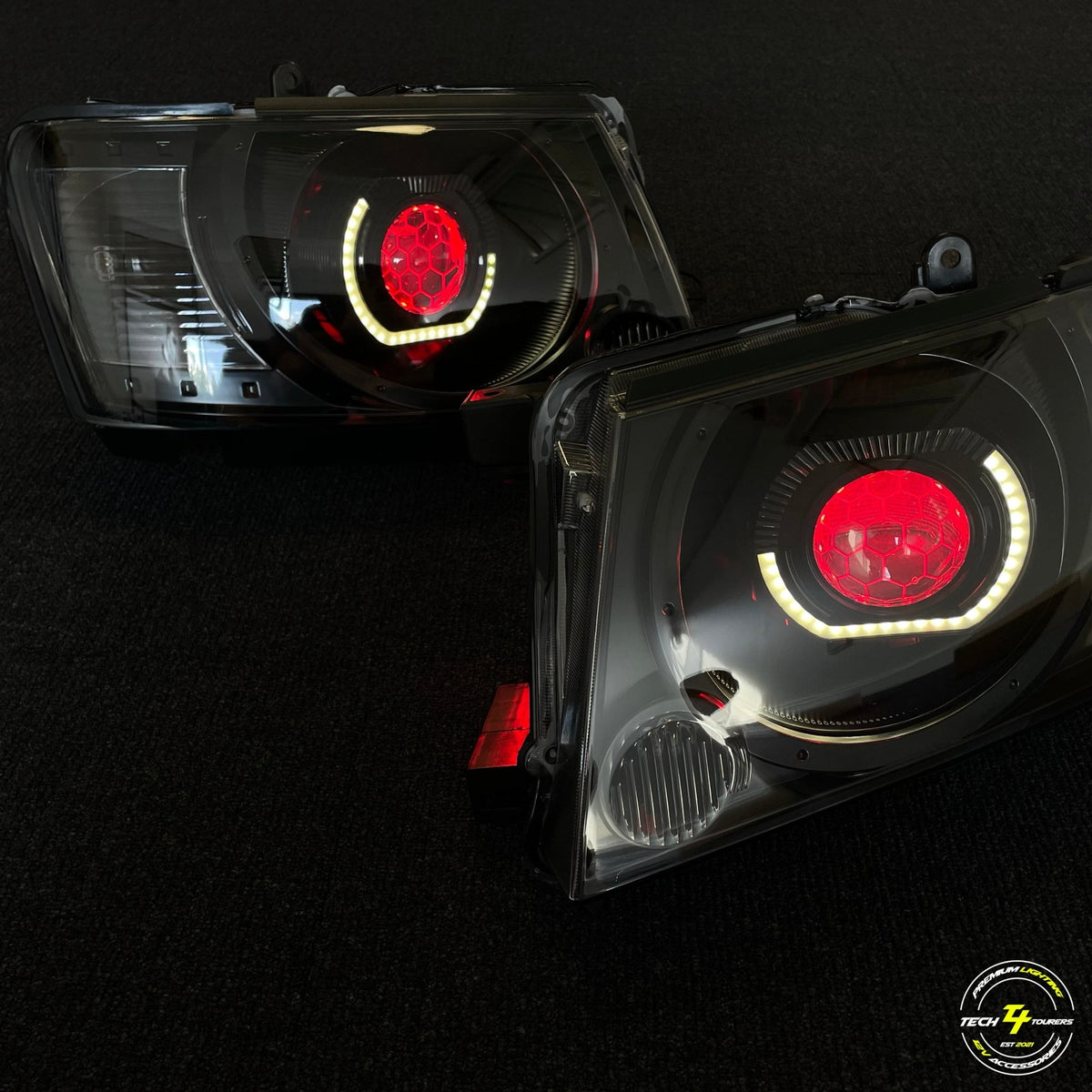 Nissan Patrol Gu S4 Projector/Custom Headlights - Tech4tourers
