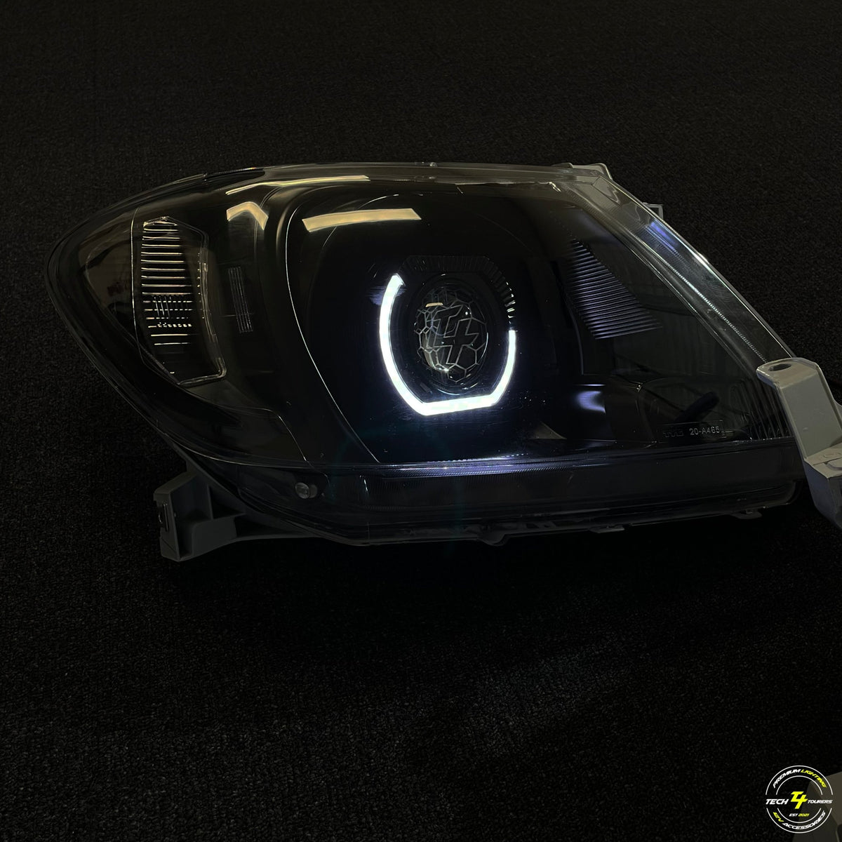 Premium Projector Headlights suitable for use with Toyota Hilux N70 Pre facelift - Tech4tourers