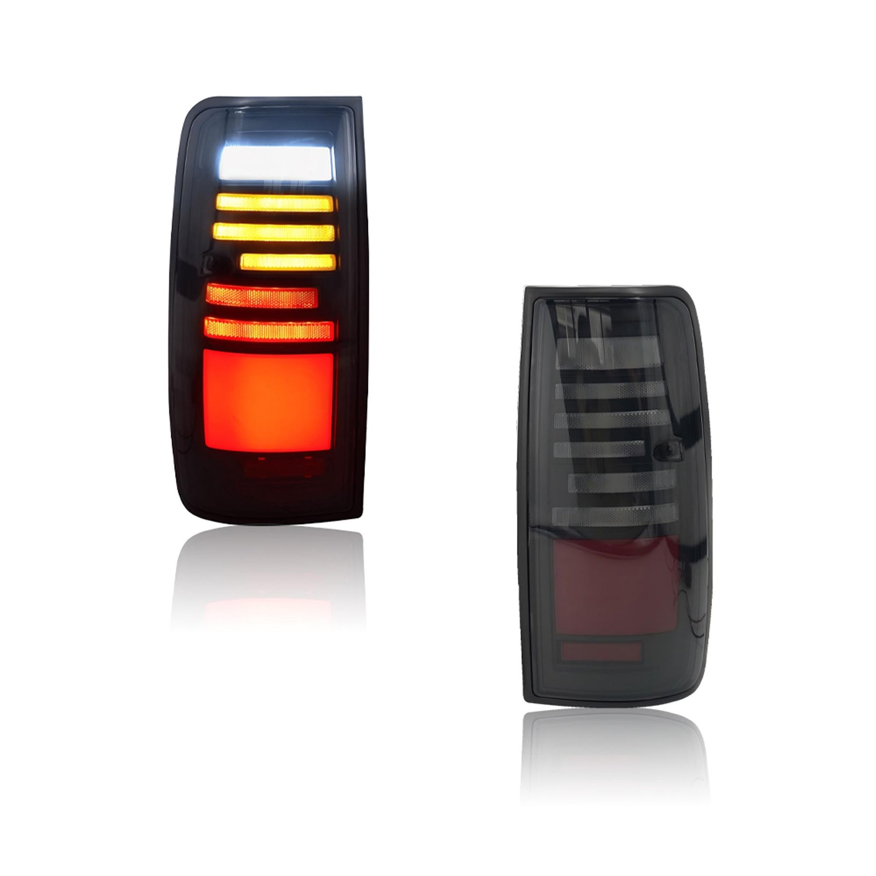 LED Tail Lights Suitable For Use With LandCruiser 80 Series - Tech4tourers