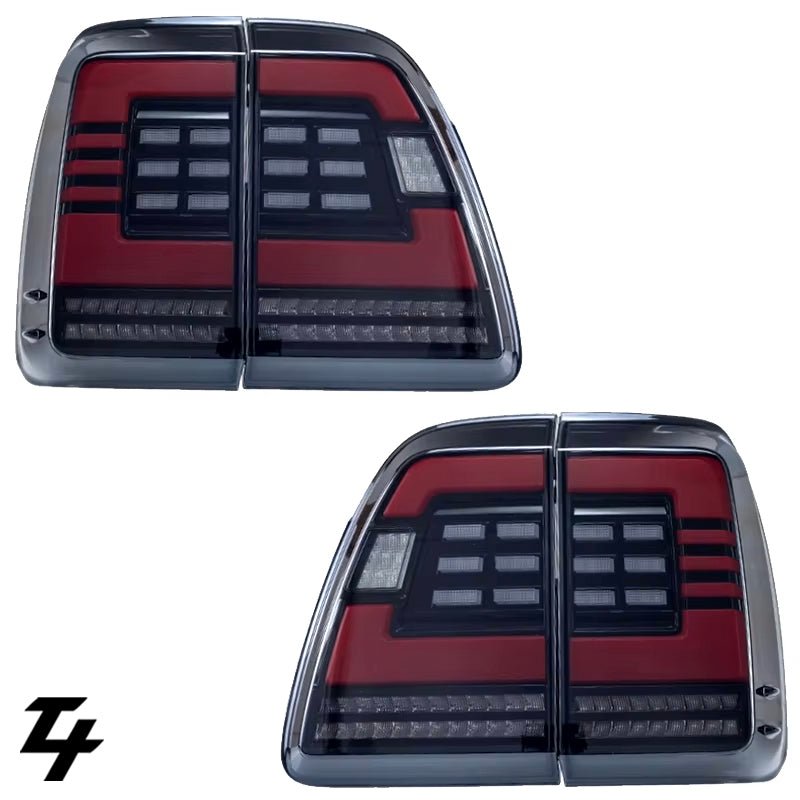 LED Tail Lights suitable for use with Lexus LX470 1998 - 2007 - Tech4tourers