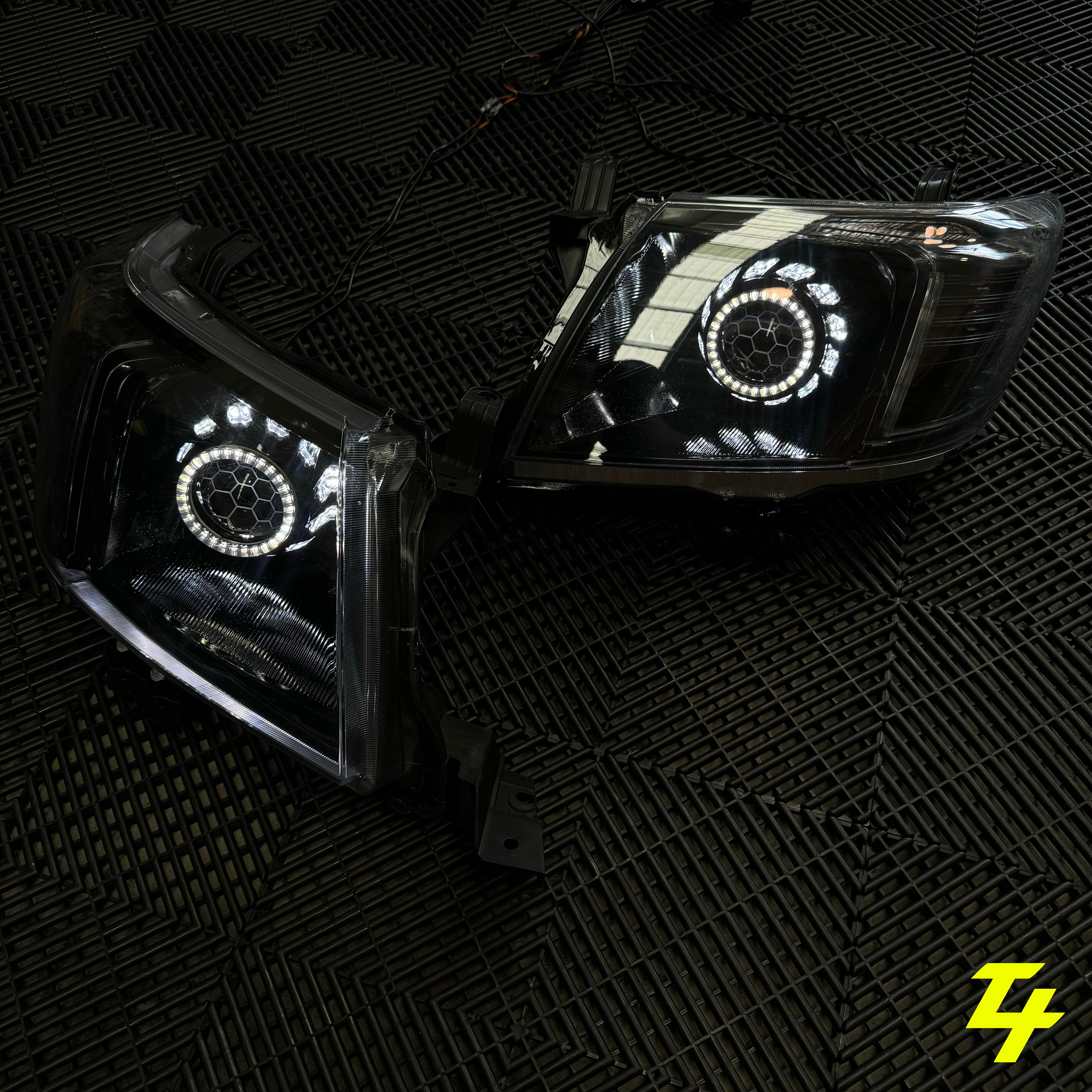 Toyota Hilux Projector Headlights - Turbine V3