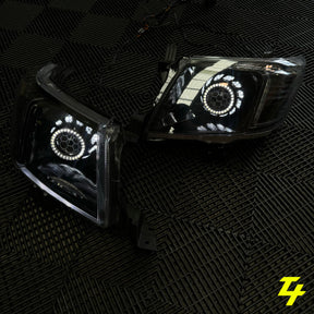 Toyota Hilux Projector Headlights - Turbine V3