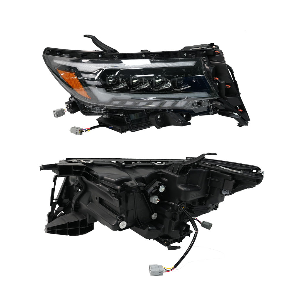Premium Projectors Headlights Suitable For Use With Toyota Prado 2018-2024