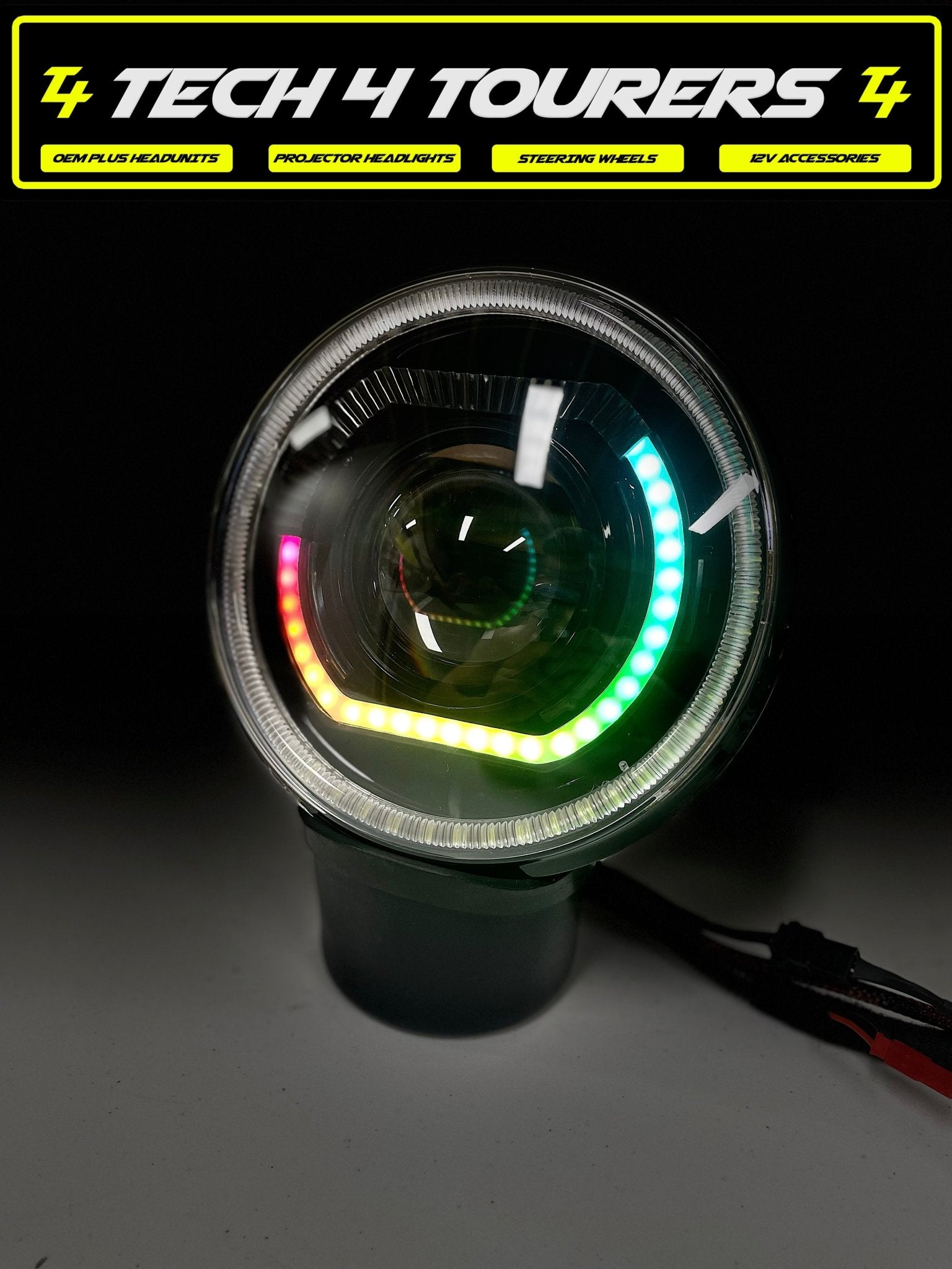 7 Inch Custom/Projector Headlights - Tech4tourers