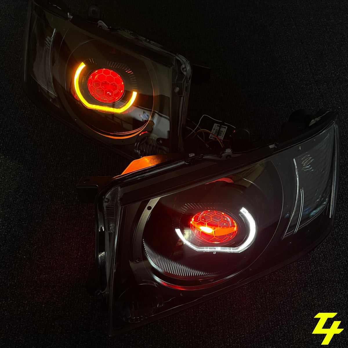Nissan Patrol Gu S4 Projector/Custom Headlights - Tech4tourers