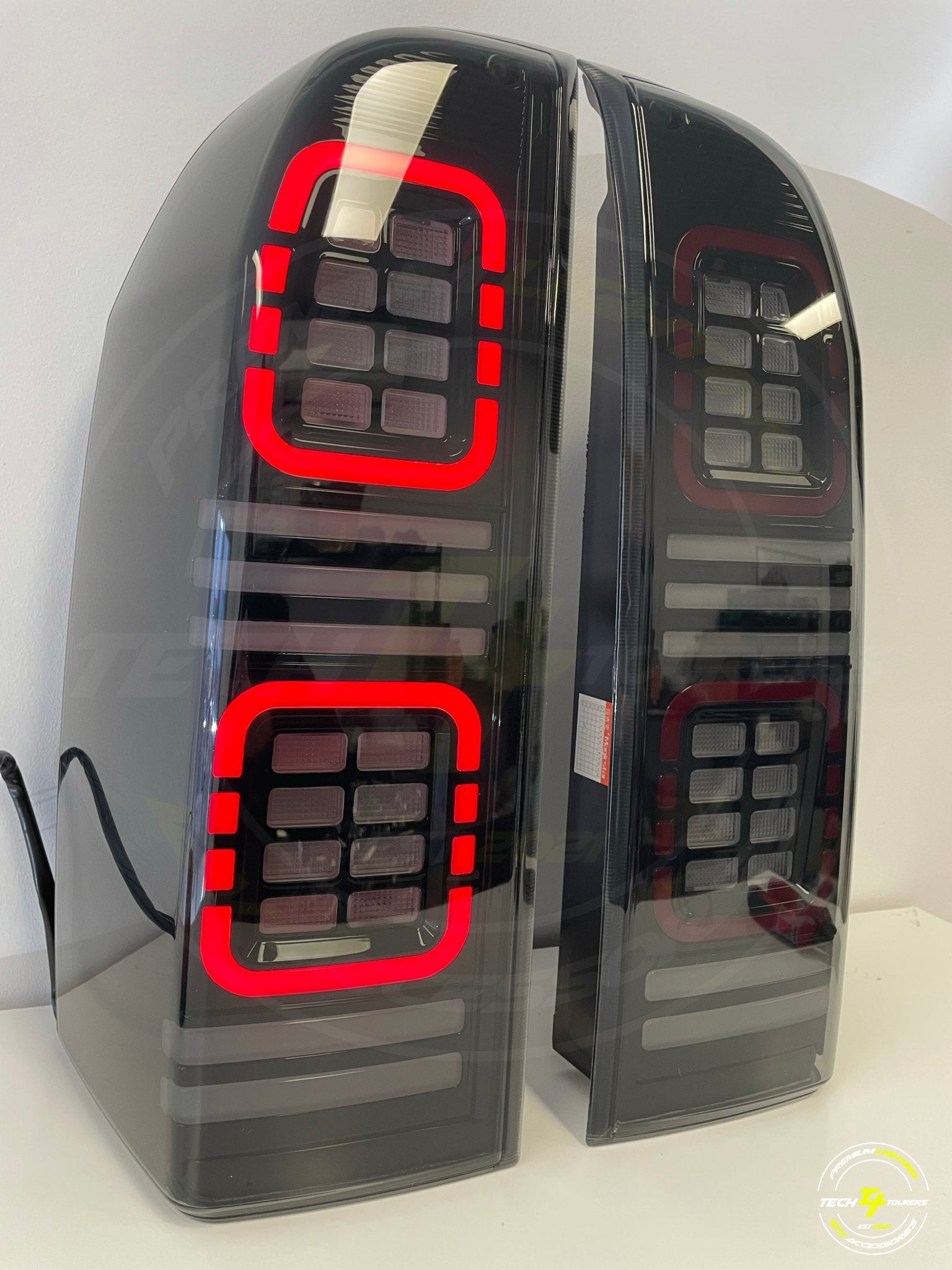 Nissan Gu Patrol Series 4 LED Tail Lights with T4T Plug & Play Harness - Tech4tourers