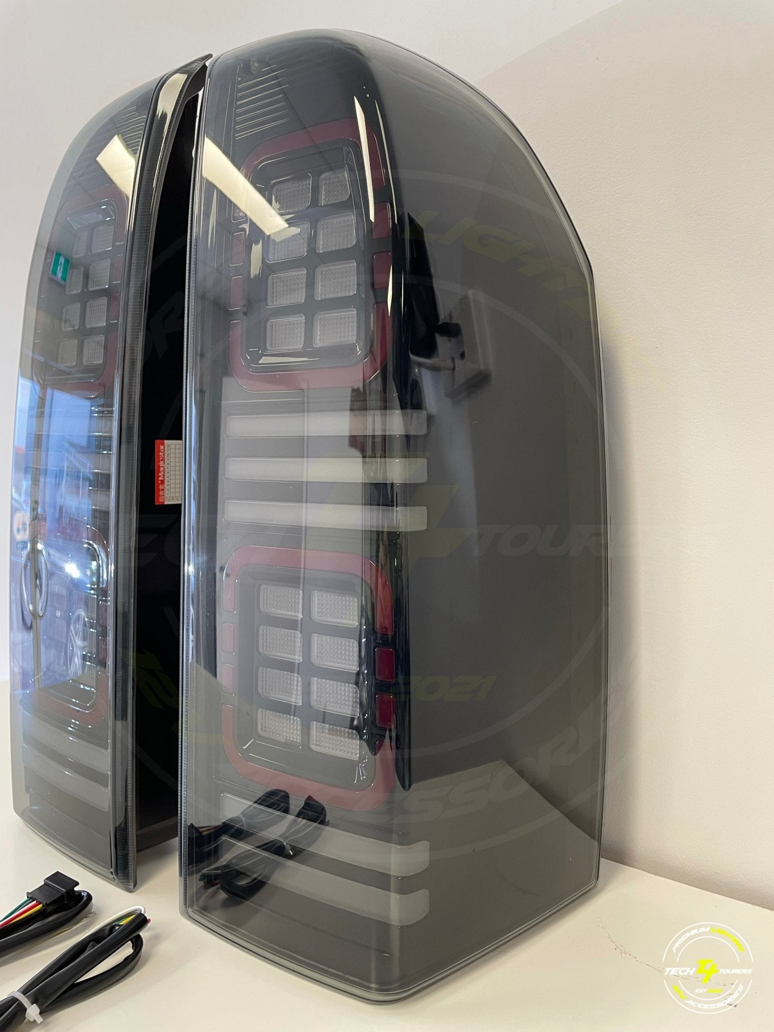 Nissan Gu Patrol Series 4 LED Tail Lights with T4T Plug & Play Harness - Tech4tourers