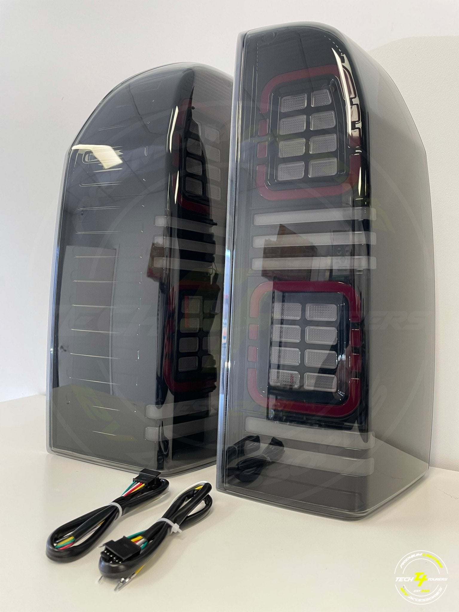 Nissan Gu Patrol Series 4 LED Tail Lights with T4T Plug & Play Harness - Tech4tourers