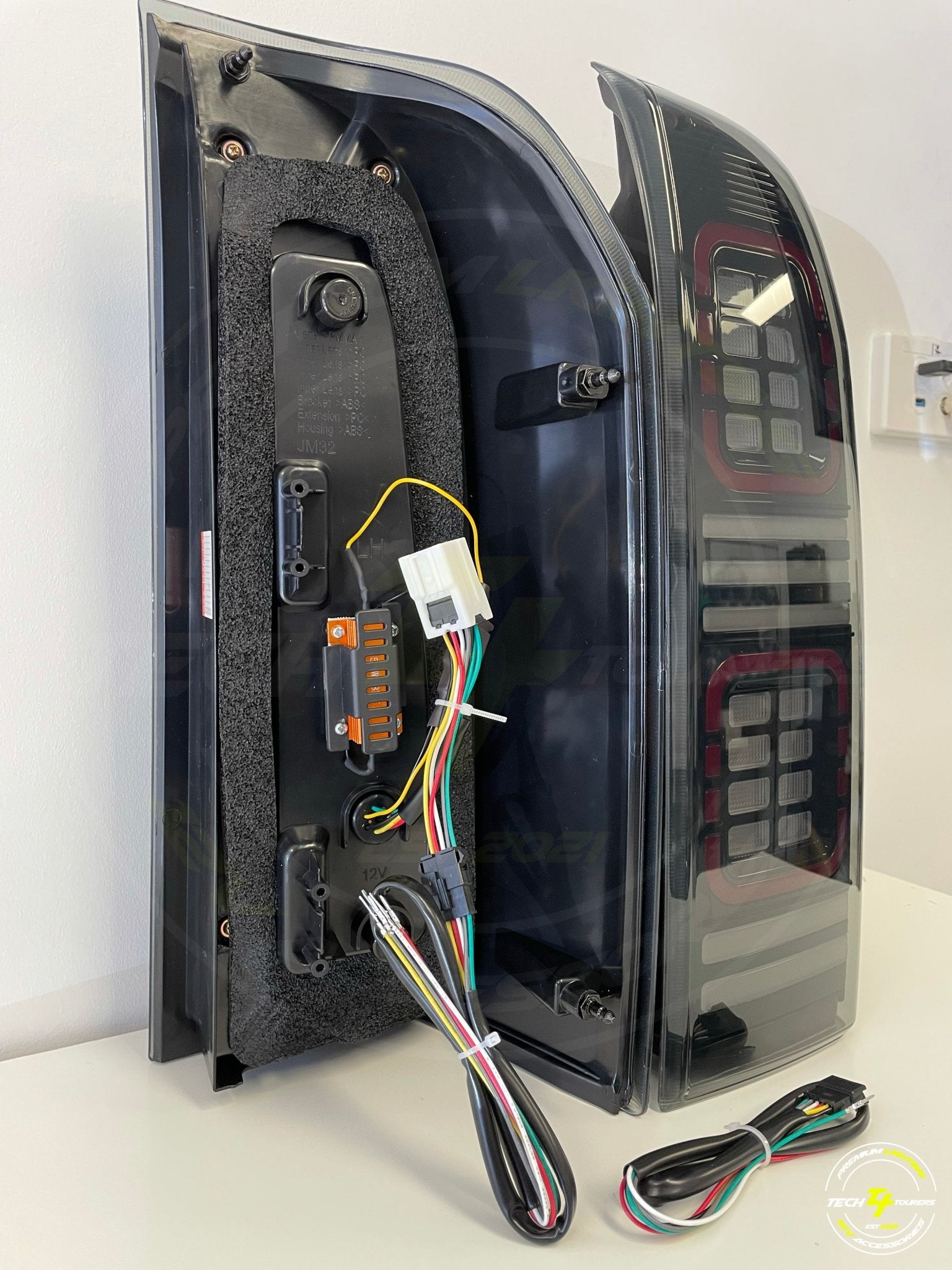 Nissan Gu Patrol Series 4 LED Tail Lights with T4T Plug & Play Harness - Tech4tourers