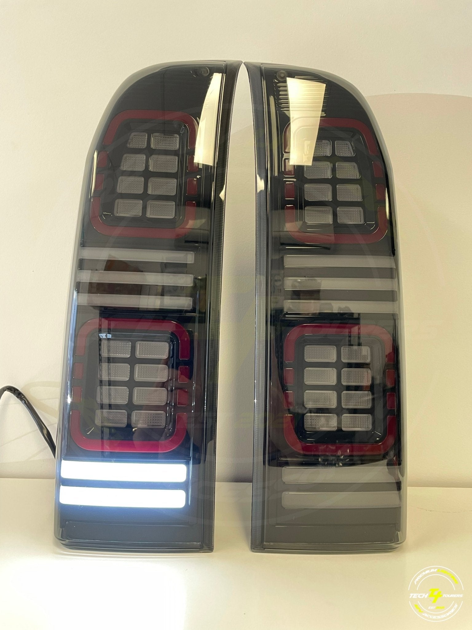 Nissan Gu Patrol Series 4 LED Tail Lights with T4T Plug & Play Harness - Tech4tourers