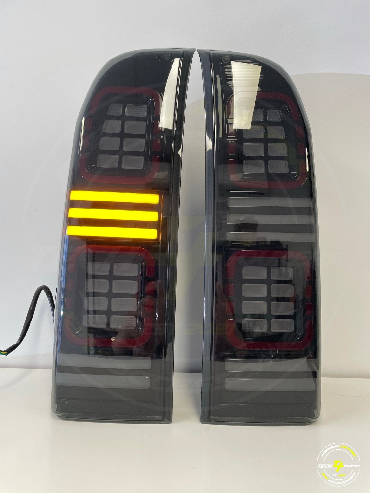 Nissan Gu Patrol Series 4 LED Tail Lights with T4T Plug & Play Harness - Tech4tourers