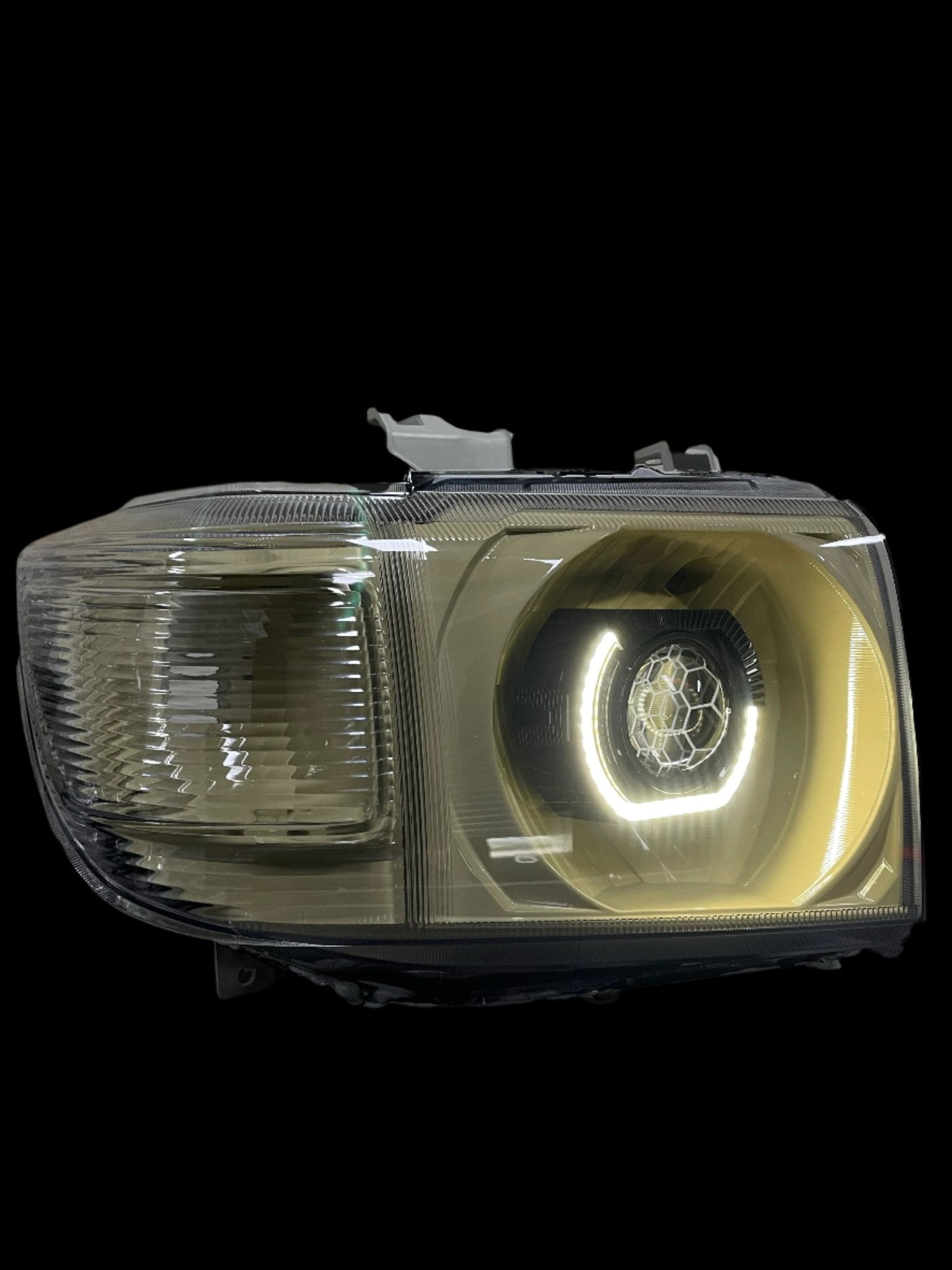 Premium Projector Headlights suitable for use with Toyota LandCruiser 70 Series - Tech4tourers