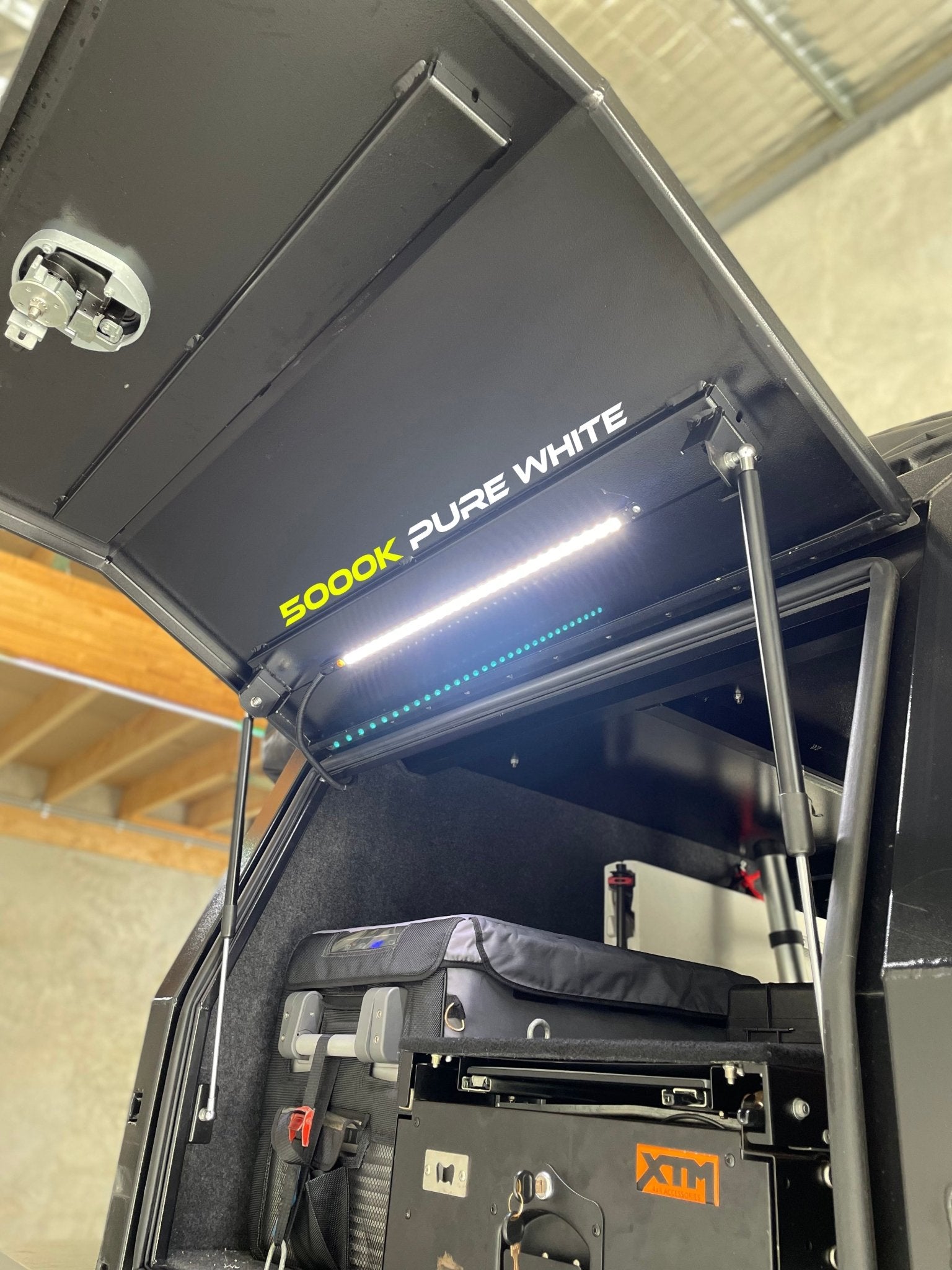 100cm Orange White LED Strip Light - Tech4tourers