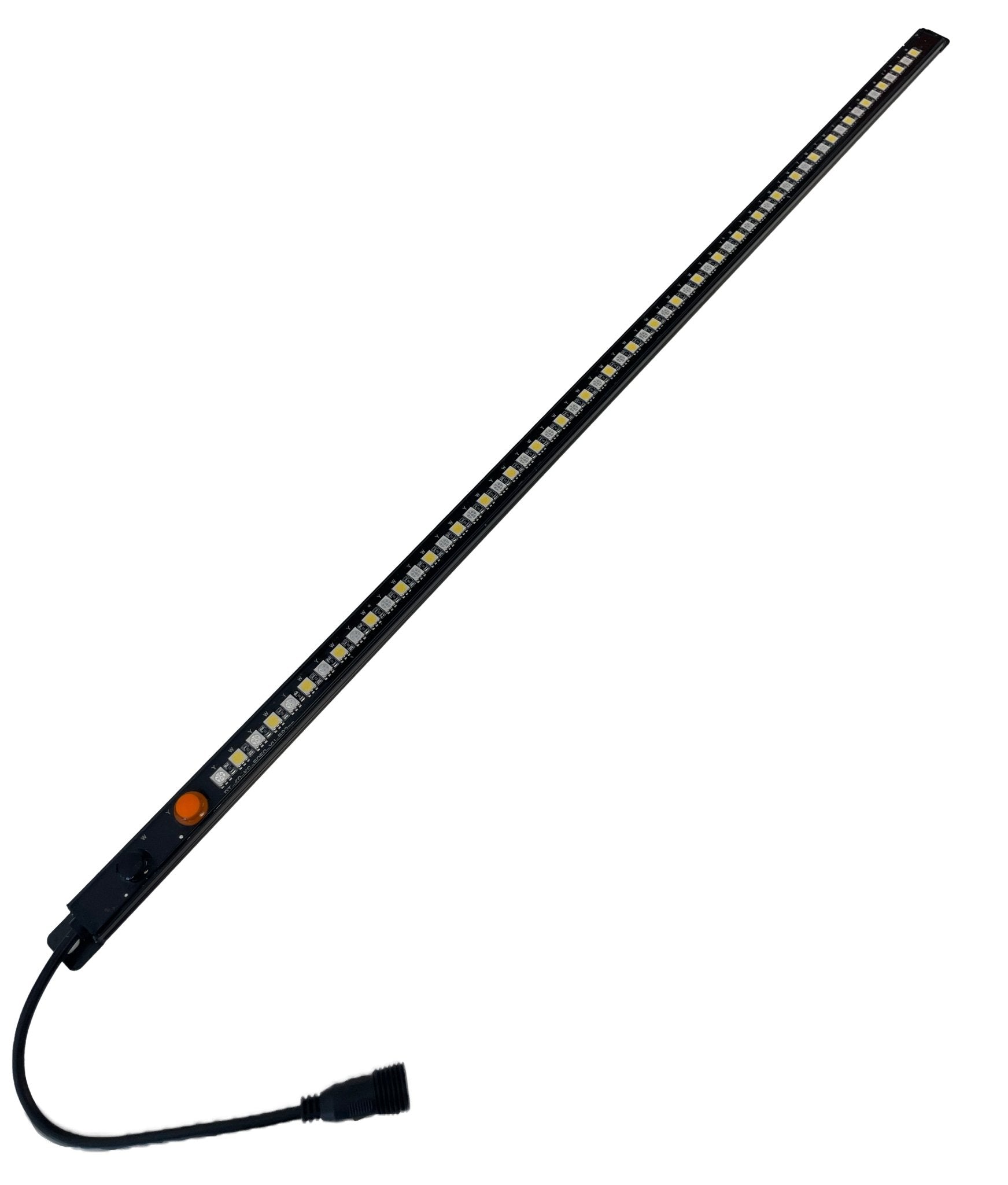 100cm Orange White LED Strip Light - Tech4tourers