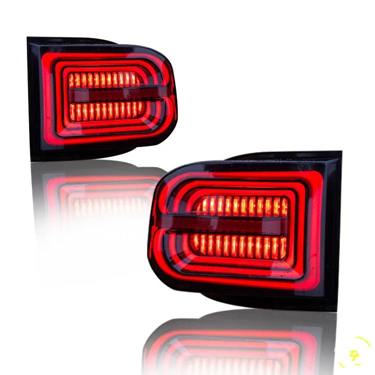 LED Tail Lights suitable for use with Toyota FJ Cruiser - Tech4tourers