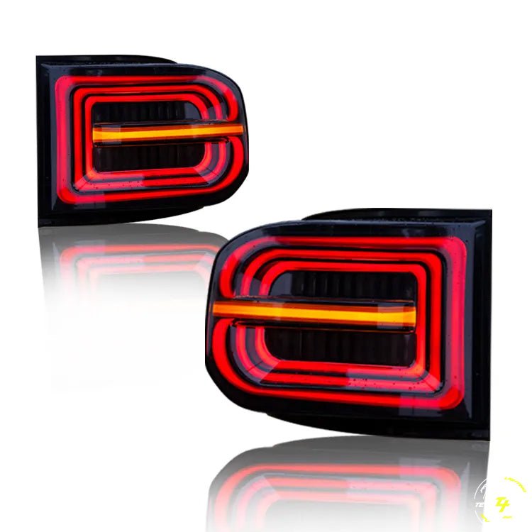 LED Tail Lights suitable for use with Toyota FJ Cruiser - Tech4tourers