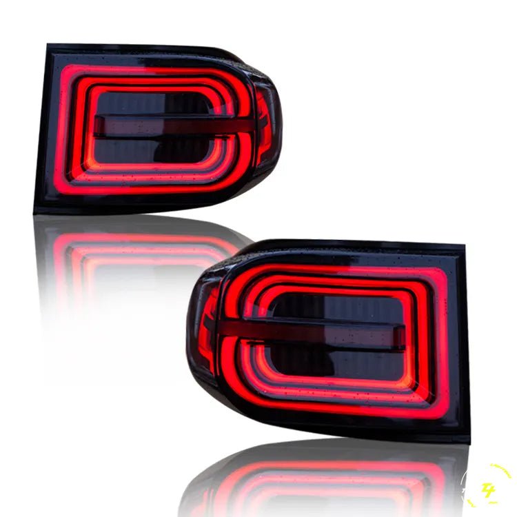 LED Tail Lights suitable for use with Toyota FJ Cruiser - Tech4tourers