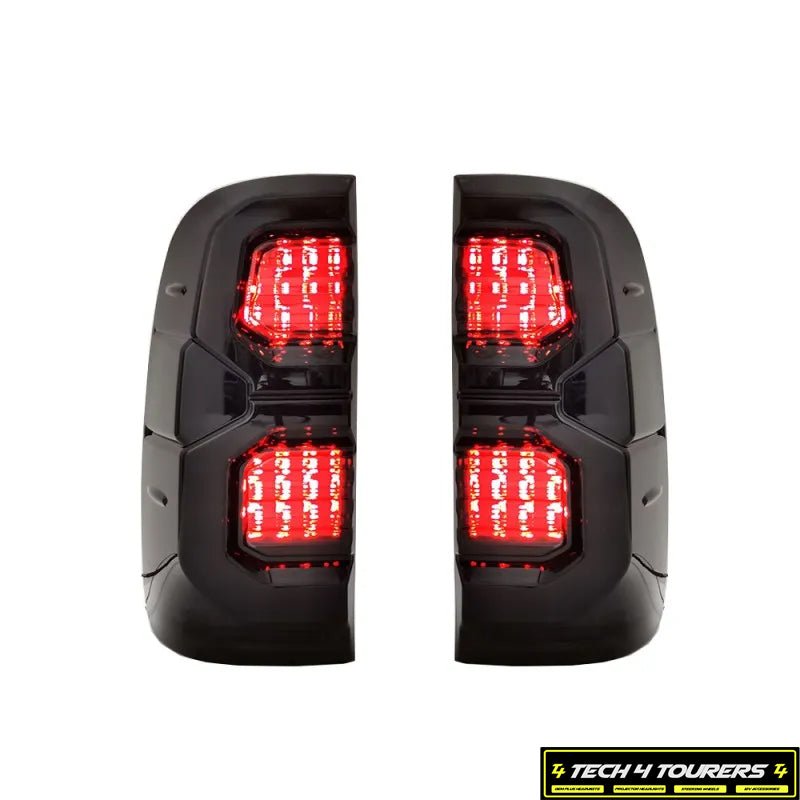 LED Tail Lights - Sequential Indicator + Start up automation suitable for use with Toyota Hilux N70 - Tech4tourers