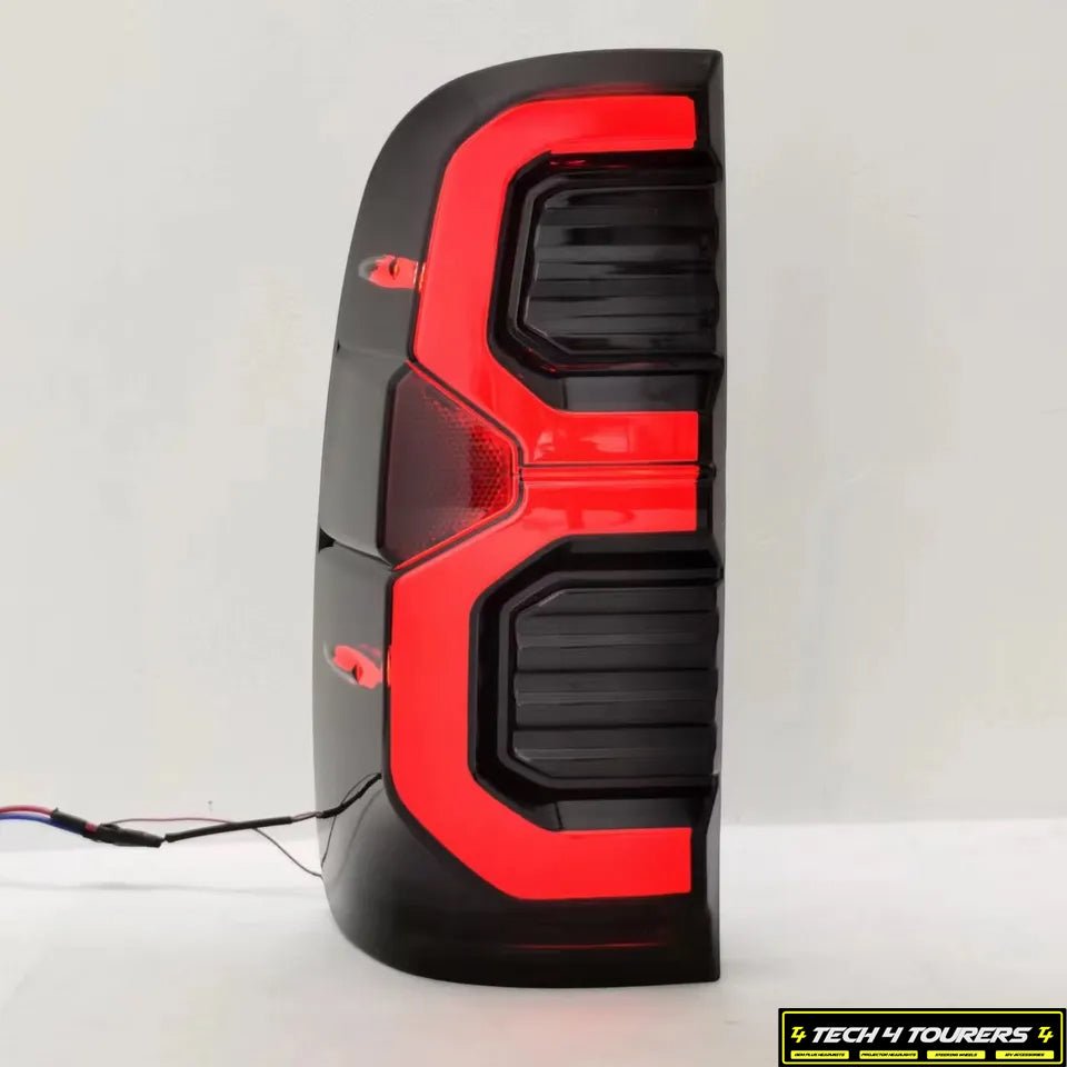 LED Tail Lights - Sequential Indicator + Start up automation suitable for use with Toyota Hilux N70 - Tech4tourers