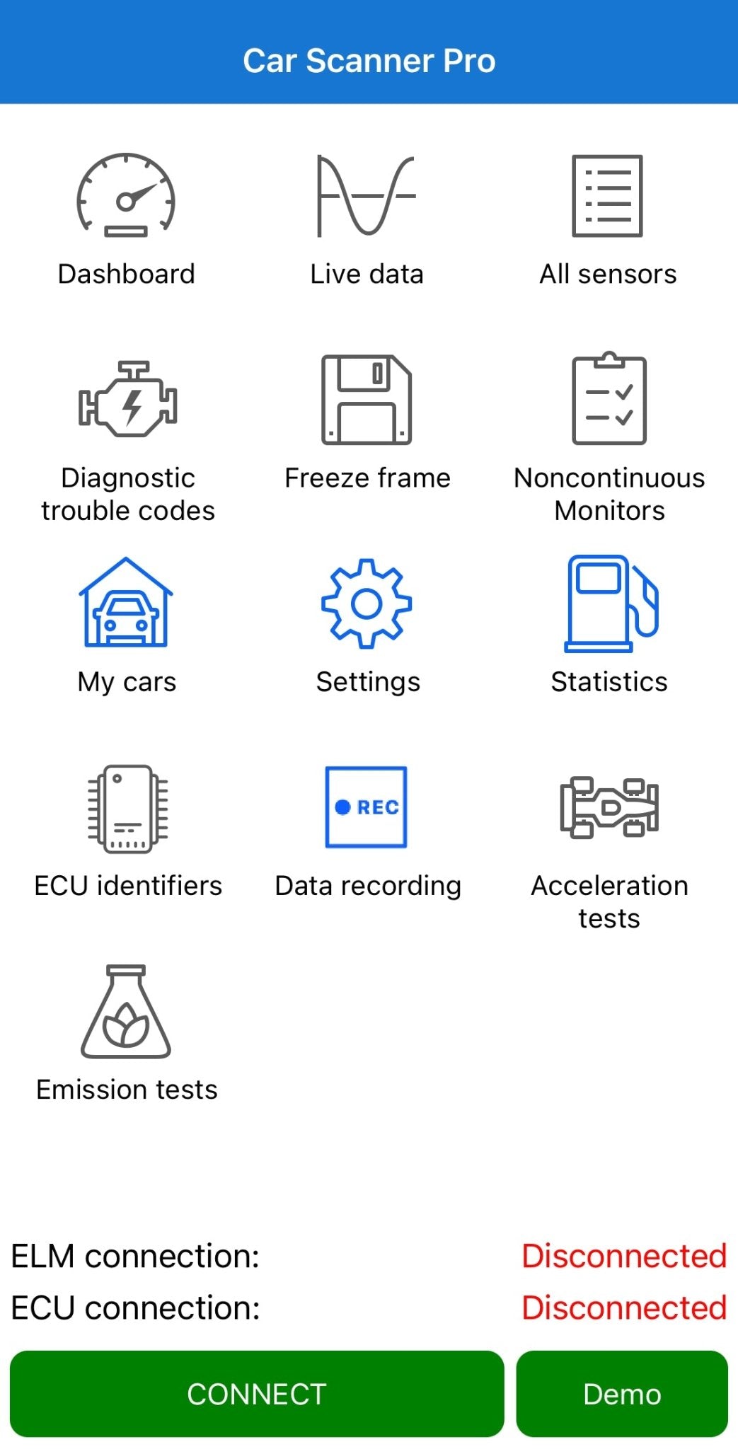 Bluetooth OBD2 Scanner - Tech4tourers