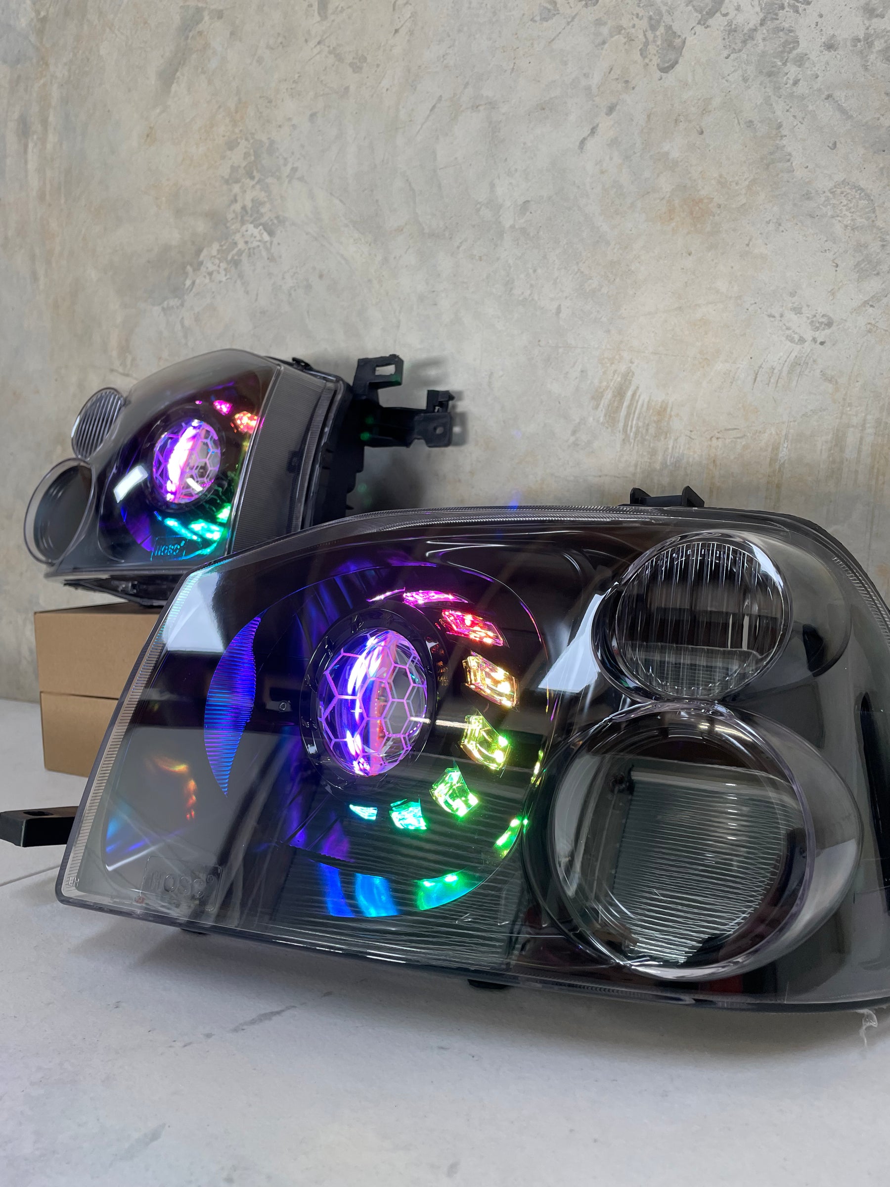 Nissan Navara D22 Projector/Custom Headlights