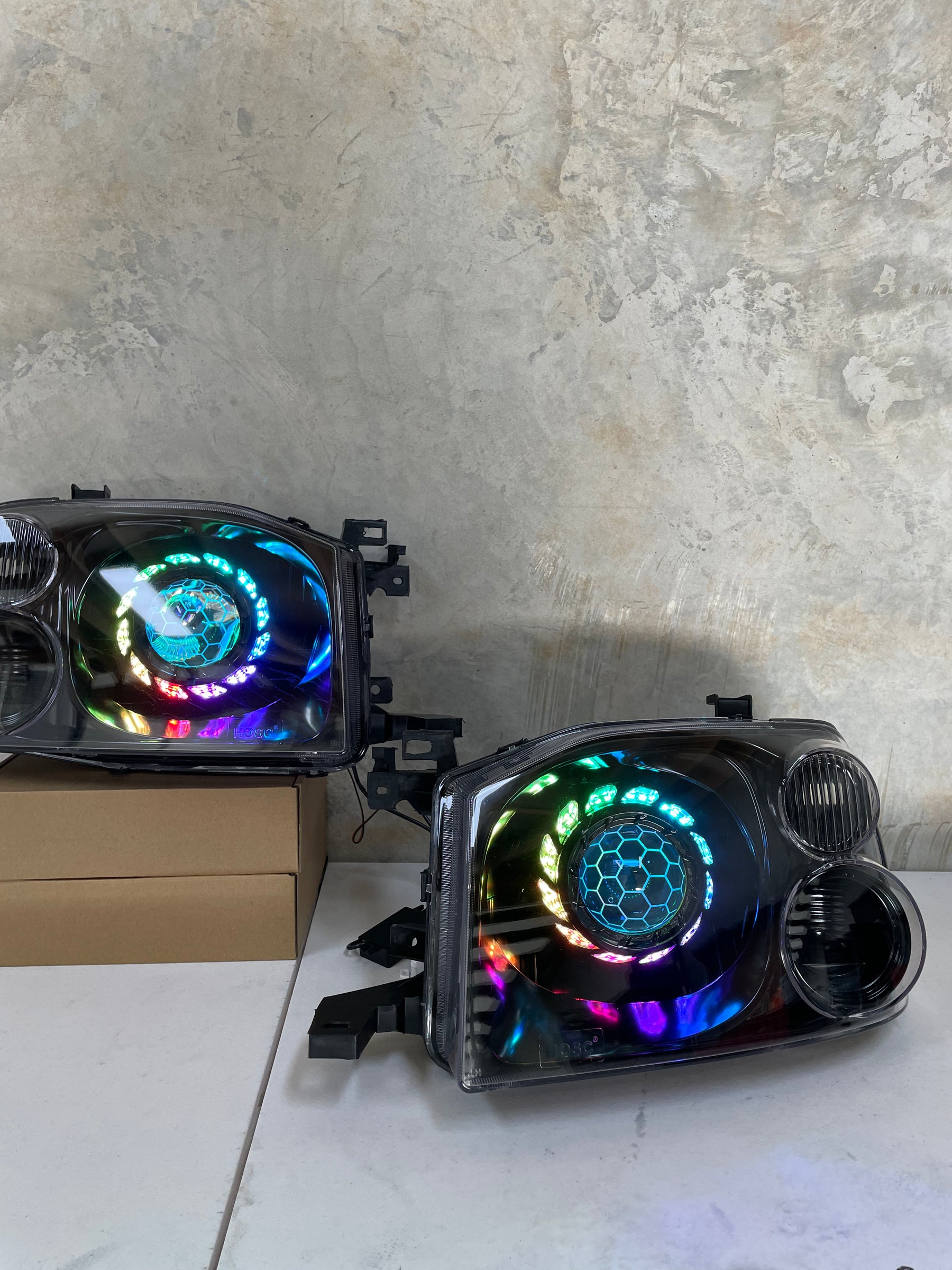 Nissan Navara D22 Projector/Custom Headlights