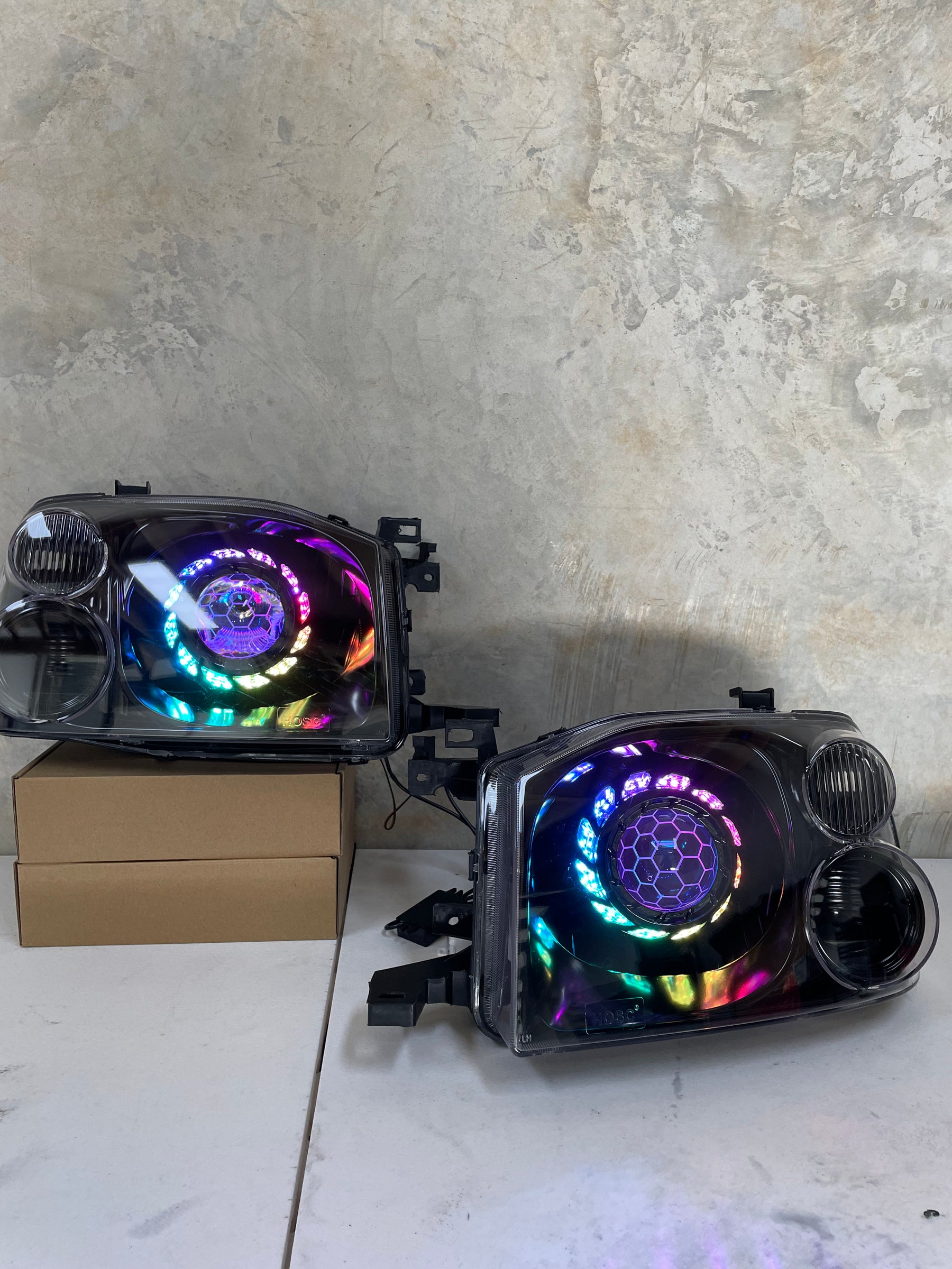 Nissan Navara D22 Projector/Custom Headlights